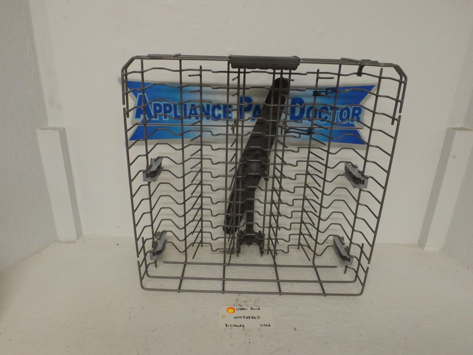 KitchenAid Dishwasher W10728863 Upper Rack Used KitchenAid Dishwasher W10728863 Upper Rack Used
